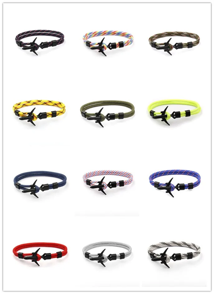 Мода моделирование самолетов браслеты для мужчин и женщин Шарм полет выживания