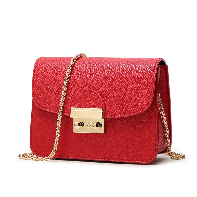 

New Style Women's Bags with One Shoulder and Diagonal Chain Small Bags, European and American Fashion Summer Bags