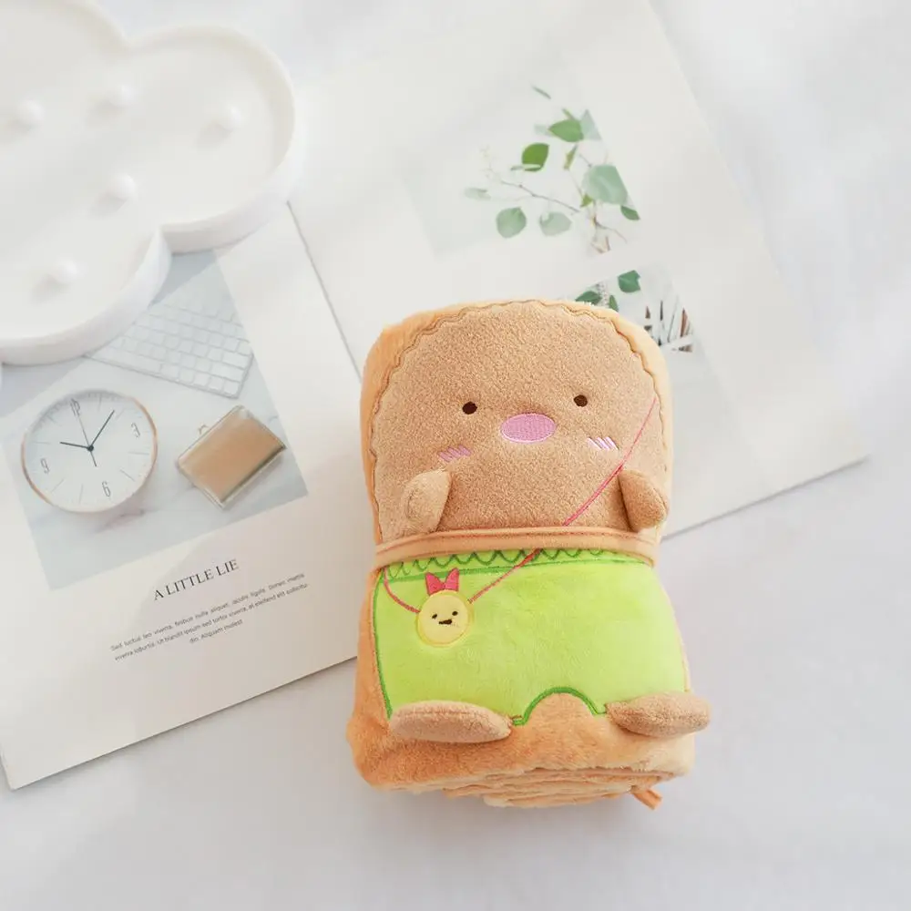 Kawaii sumikko gurashi плюшевое одеяло мягкое японское аниме милый персонаж мультфильма детские игрушки детские подарки - Цвет: Pig