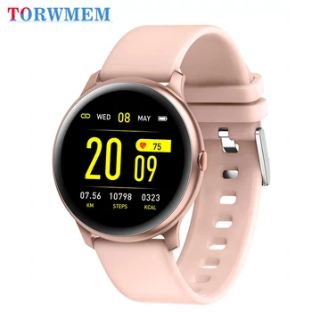

KW19 Smart watch Women Heart rate monitor Men Sport Smartwatch Message reminder Fitness tracker For Android and IOS