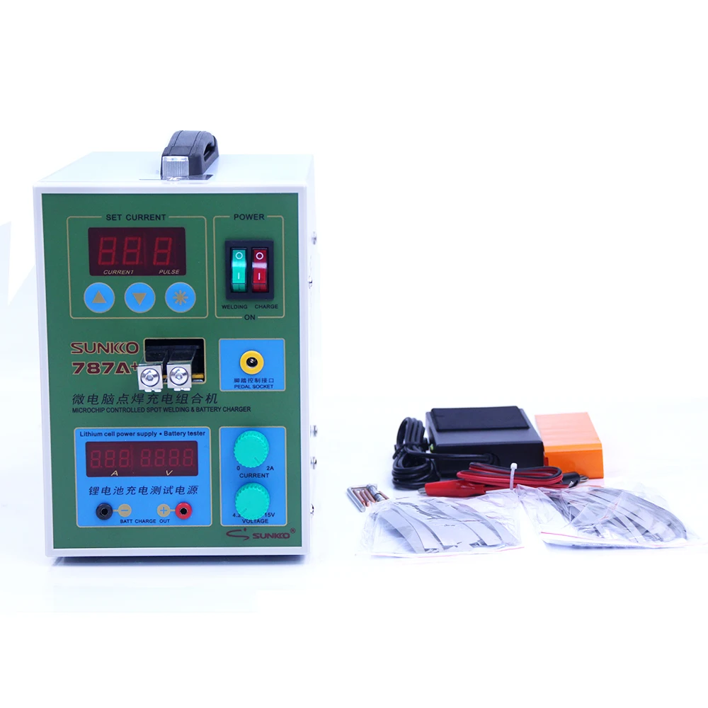 SUNKKO 787A Spot Welder Battery Welder Applicable Notebook and Phone Battery Precision Welding Pedal Recharge Charging Capability Charger 220V Yae First Trading Co Itd SUNKKO 787A Spot Welder Battery Welder Applicable Notebook and Phone Battery Precision Welding Pedal Recharge Charging Capability Charger 220V Yae First Trading Co Itd