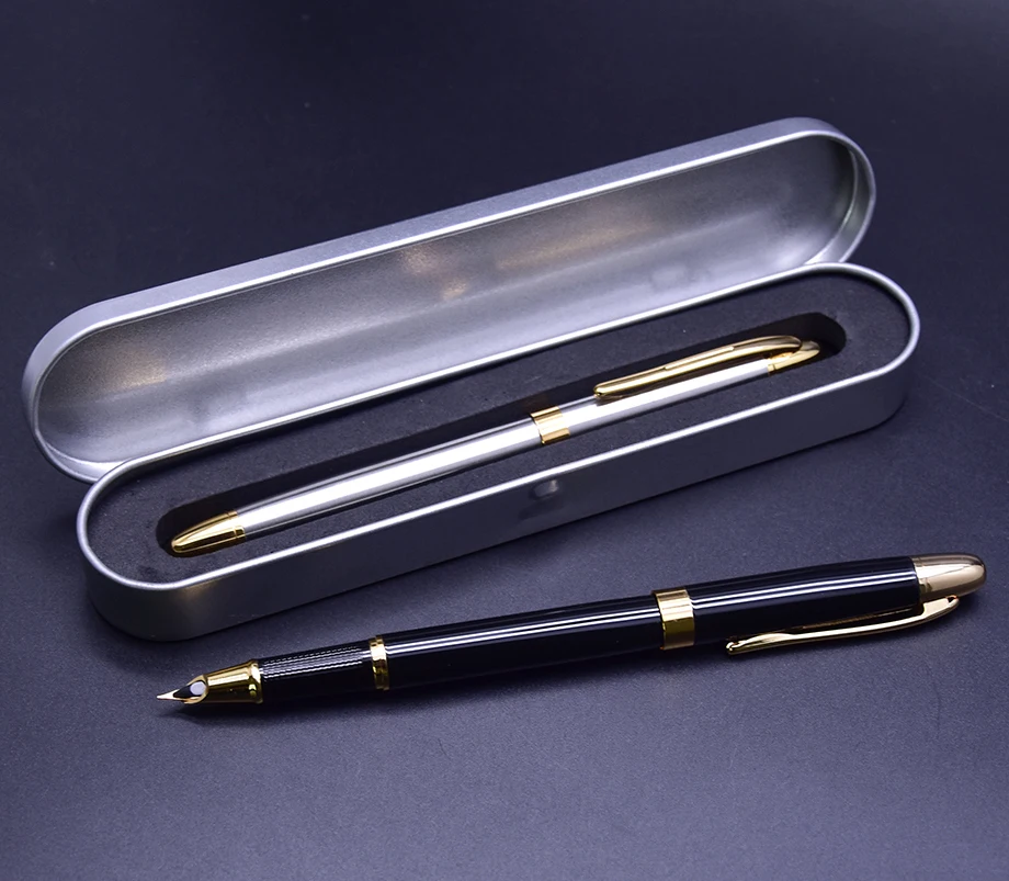 CCCAGYA D001 Высококачественная классическая чернильная ручка 0,38 мм перо для обучения офиса, школы, канцелярские принадлежности, Подарочная роскошная ручка для отеля, бизнес-авторучка