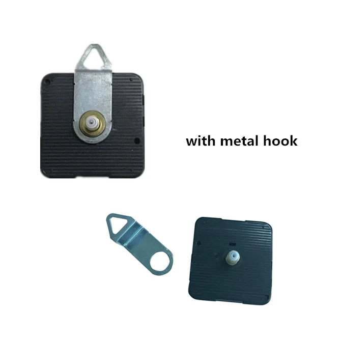 

2 sets Silent large wall Quartz Clock Movement Mechanism Luminous Hands Repair Tool Parts Kit DIY Set With Hook