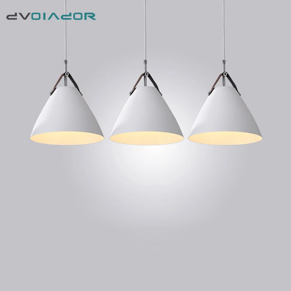 

Nordic Modern Pendant Lighting led hang lamp Colorful Aluminum fixture Kitchen Island bar hotel home decor droplight