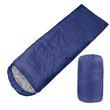 Кемпинг спальный мешок легкий 4 сезона теплый конверт альпинизмом спальный мешок для путешествий на открытом воздухе Пешие прогулки