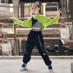 Kids Hip Hop Dance Costume Set Crop Top And Cargo Pants For Boys And Girls,  Perfect For Performance, Concerts, And Street Wear Style 230603 From  Heng08, $36.14