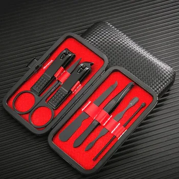 

7pcs Nail Clipper Stainless Steel Cutter Nipper Trimmer Knife Manicure Pedicure Tools Professional Finger Toe Clippers Set