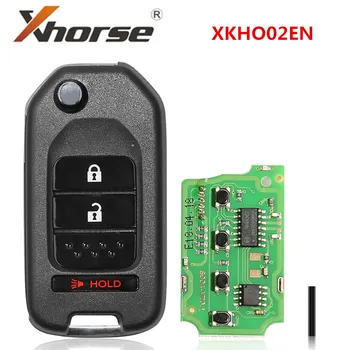 

Xhorse XKHO02EN Universal Remote Key Fob 2+1 Button for Honda English Version 10pcs/lot
