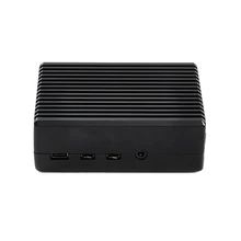 Для Raspberry Pi 4 Модель B чехол из алюминиевого сплава с охлаждающей колонкой пассивный охлаждающий чехол совместим с Raspberry Pi 4