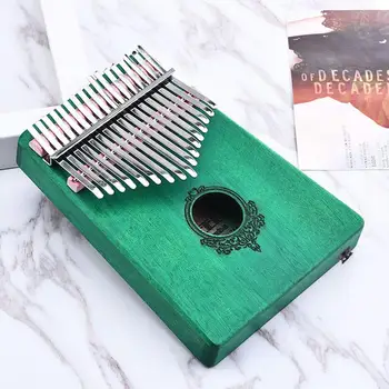 

Exquisite 17 Key Raw Wood Color Musician Gift Mbira Thumb Piano African Musical Instruments Student Kalimba Music