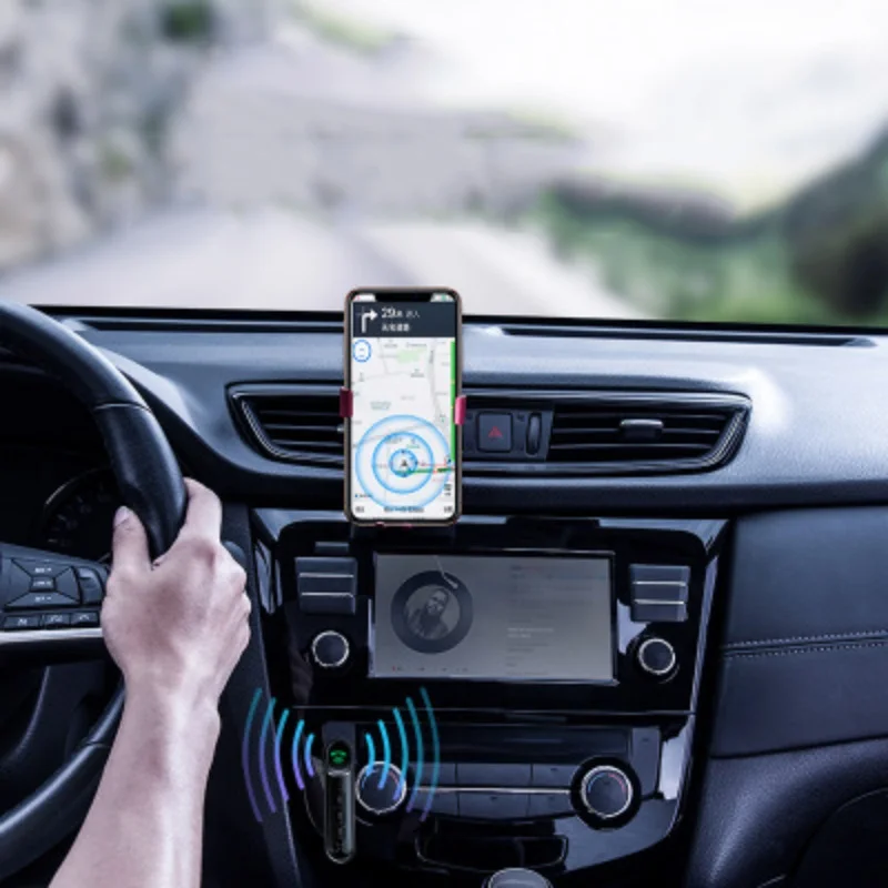 Auto Bluetooth Handsfree Car Kit Speaker Headphone Adapter Car Aux Bluetooth Adapter Wireless 3 5mm Audio Receiver 