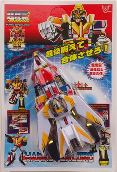 

Super JETMAN Sentai Japan Tokusatsu Action Figure Collections Robot Hawk Overlord Deformation Assembled Model Toy