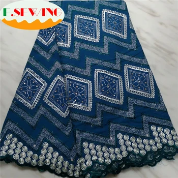 

African Cotton Swiss Voile Laces In Switzerland African Dry Cotton Lace Fabric Nigerian Man Voile Lace 5Yards 083025