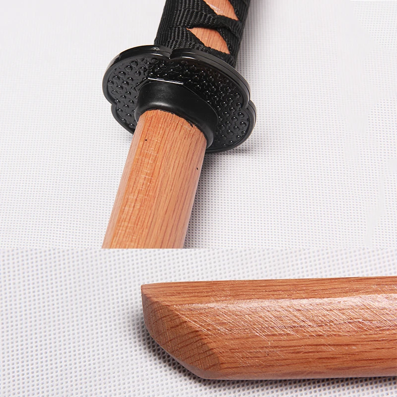 Samurai Iaido Zwaard in Japanse stijl, echte katanas, bokken palissander, 103 cm, massief houten bekleding, handgemaakt, voor Kendo-training, cosplay, woondecoratie, tentoonstellingscollectie
