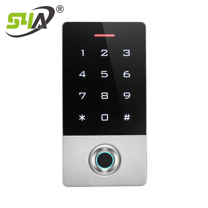 

TF1 Semiconductor Fingerprint Touch Keypad IP68 Waterproof RFID Stand Alone Access Controller Support Finger+RFID+Password