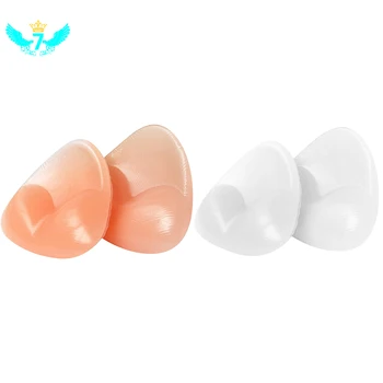 

1 Pair Silicone Triangle Bra Insert Pads Push Up Breast Enhancer Underwear Removeable Invisable Bra Pads TOA