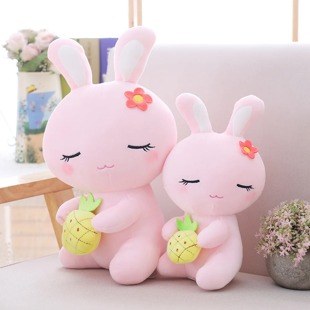 

Cute Winking Rabbit Plush Toys Bunny Stuffed Plush Animal Baby Toys Doll Baby Accompany Sleep Toy Gifts for Kids XC067