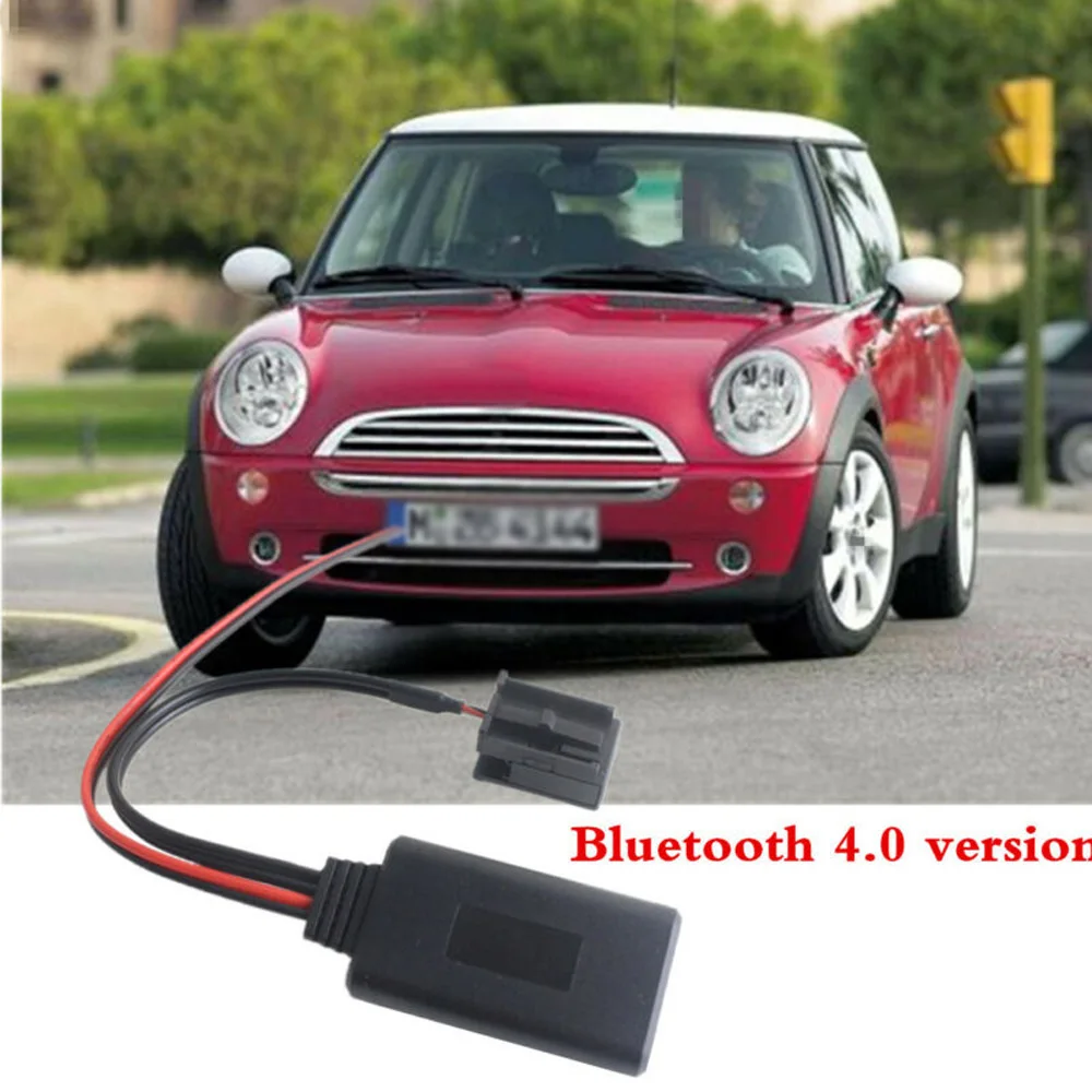 Автомобильный разъем модуля Bluetooth для MINI COOPER 2000-2006 версия Bluetooth 4,0 автомобильные аксессуары с кабелем модуля Bluetooth