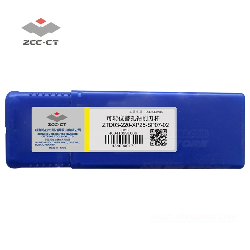 1 шт. ZCC 3D U сверлильный ZTD03 220 XP25 SP07 02 22 мм мелкий станок держатель инструментов|Держатель инструментов| |