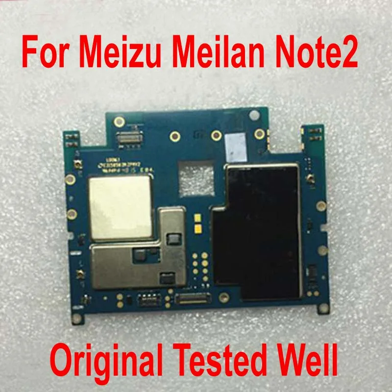 

Original Unlock Test Working Electronic Panel Mainboard For Meizu Meilan Note2 M2 Note Motherboard Card Fee Circuits Flex Cable