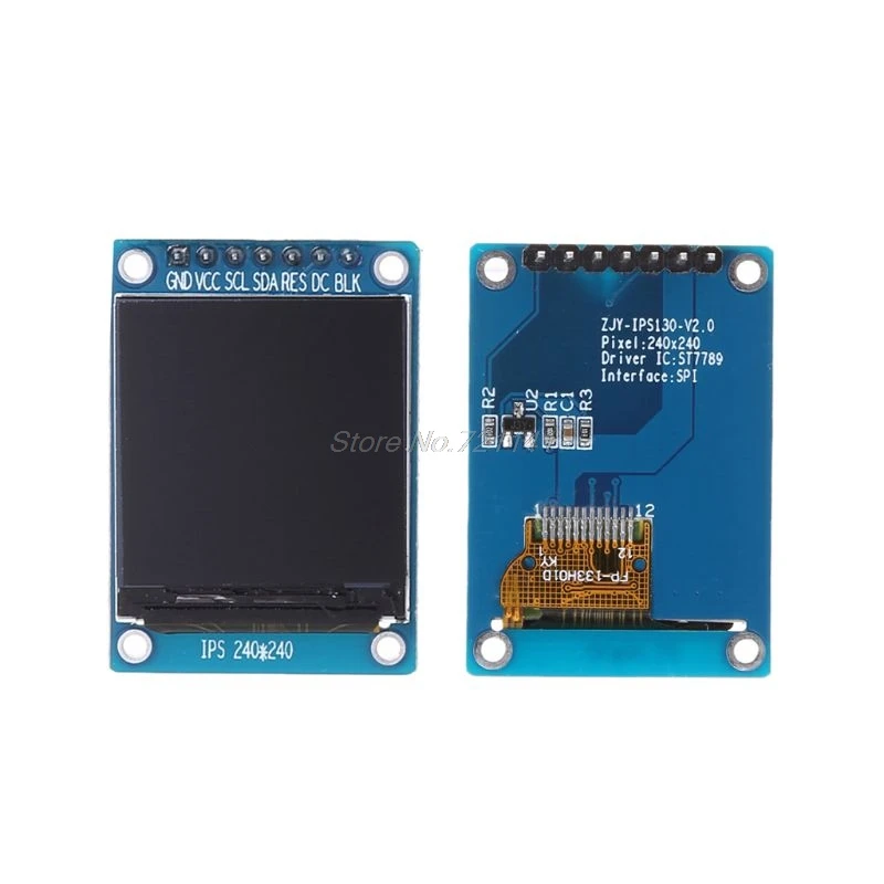 1," ips жидкокристаллический Дисплей TFT HD Экран дисплея 240*240 SPI Serial RGB Экран доска; Прямая поставка
