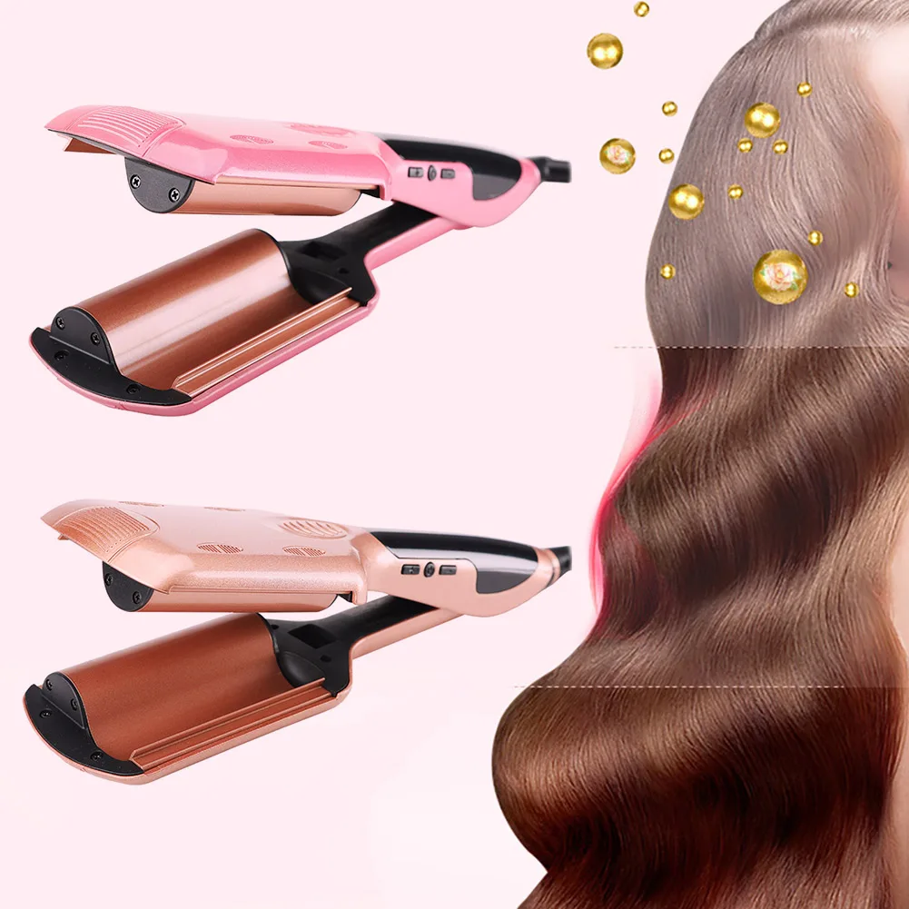 

1 Pcs Ceramic Hair Curler Infrared Fast Heat Salon Wave Curling Styling Home Travel Use LDO99