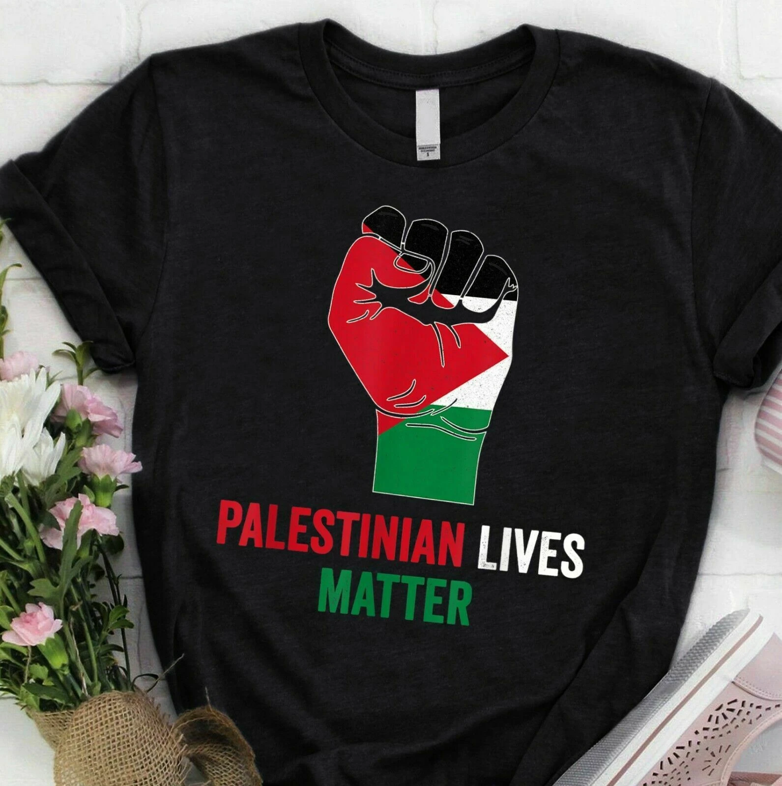 Palestinian lives matter t shirt Clearance