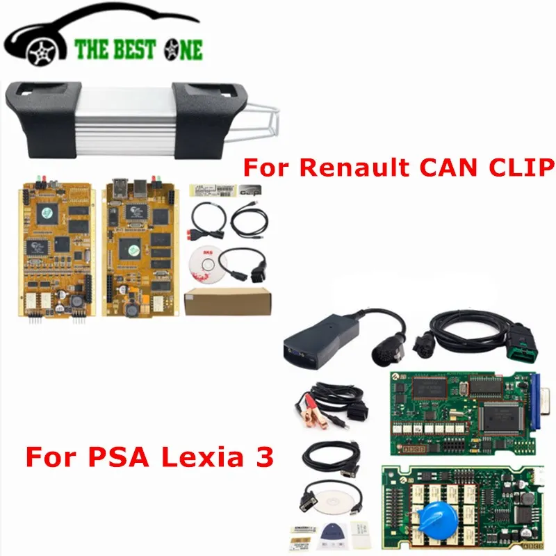 Сканер диагностический Lexia 3 PP2000 921815C Diagbox V7.83 + для Renault Can Clip V202 сканер Lexia3 Peugeot и