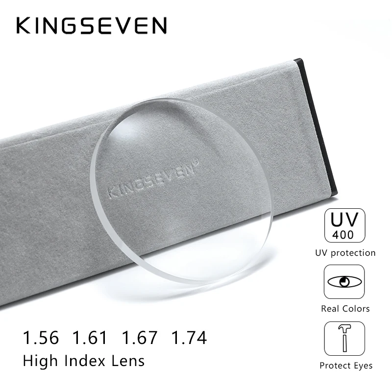 Линзы KINGSEVEN из полимера для близорукости дальнозоркости CR-39 асферические стекла