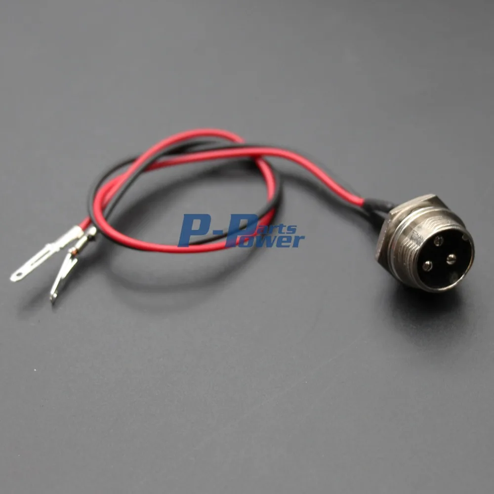 3 Pin 2 провода разъем Jack электрические газовые скутеры разъем для батареи зарядное устройство E скутер
