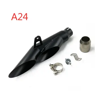 

Aluminium Motorcycle exhaust pipe Accessory Parts Dual Outlet Tail Pipe