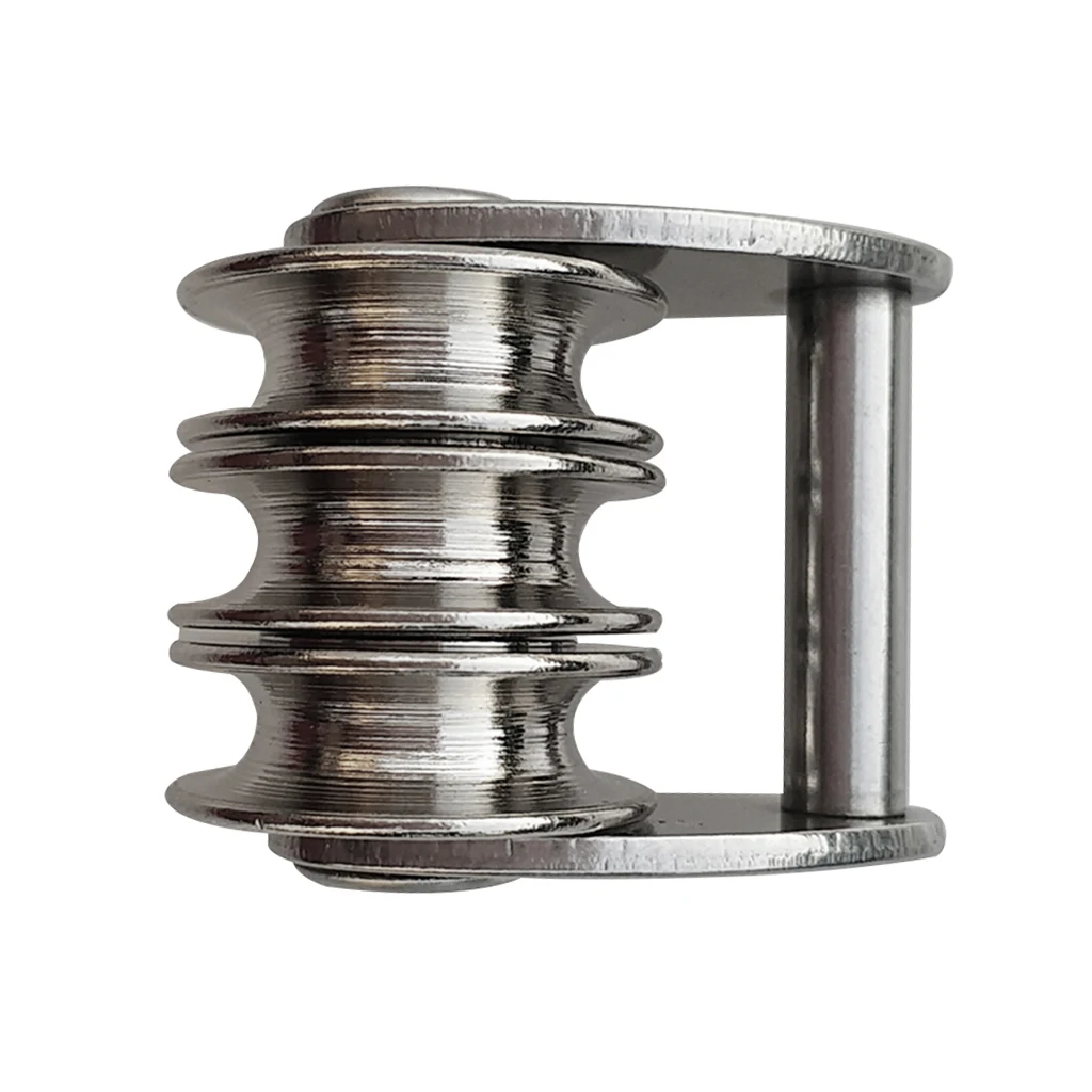 316 Stainless Steel Windsurfing Sail Tack Triple Pulley Hardware Accessories for 4mm-5mm Rope