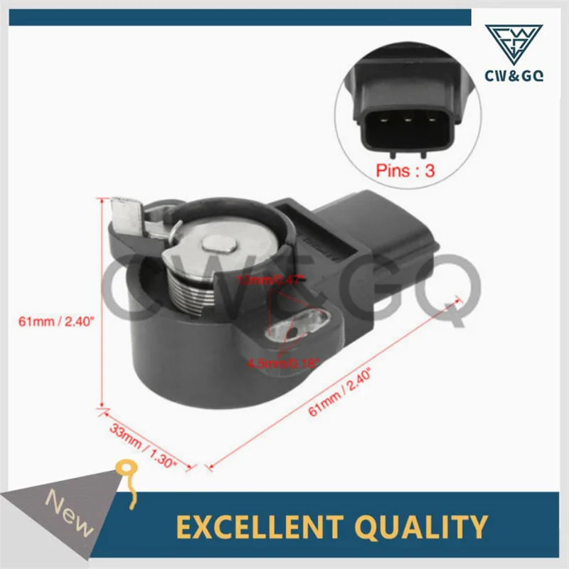 Sensore Di Posizione Farfalla Tps Per Nissan Subaru A71-000 B50 A71-000-B50 A71000B50