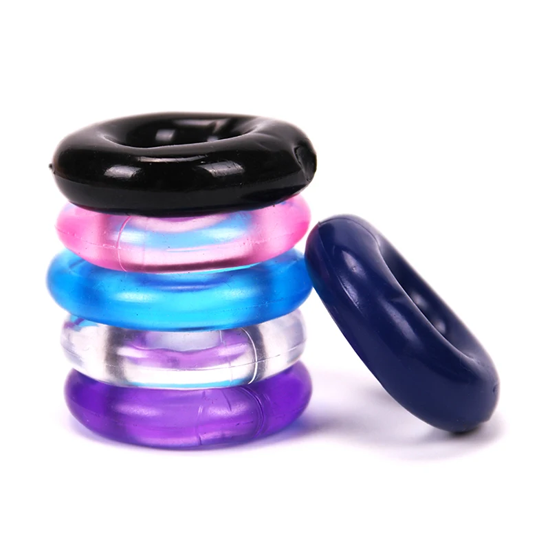 20Pcs/Set Silicone Penis Ring Adult Men Ejaculation Delay Cock Rubber Rings Enlargement Penile Bondage Sex Toys For 18 | Красота и