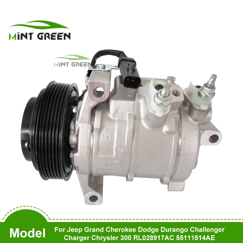 AC компрессор для Jeep Grand Cherokee Dodge Durango Challenger зарядное устройство Chrysler 300 RL028917AC 55111514AE
