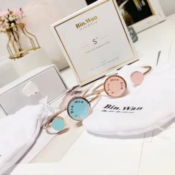 

Titanium Steel Anion Repellent Bangle Women/Men Summer Outdoor Anti-mosquito Portable Artifact Repellent Cuff Bracelets 2020 New