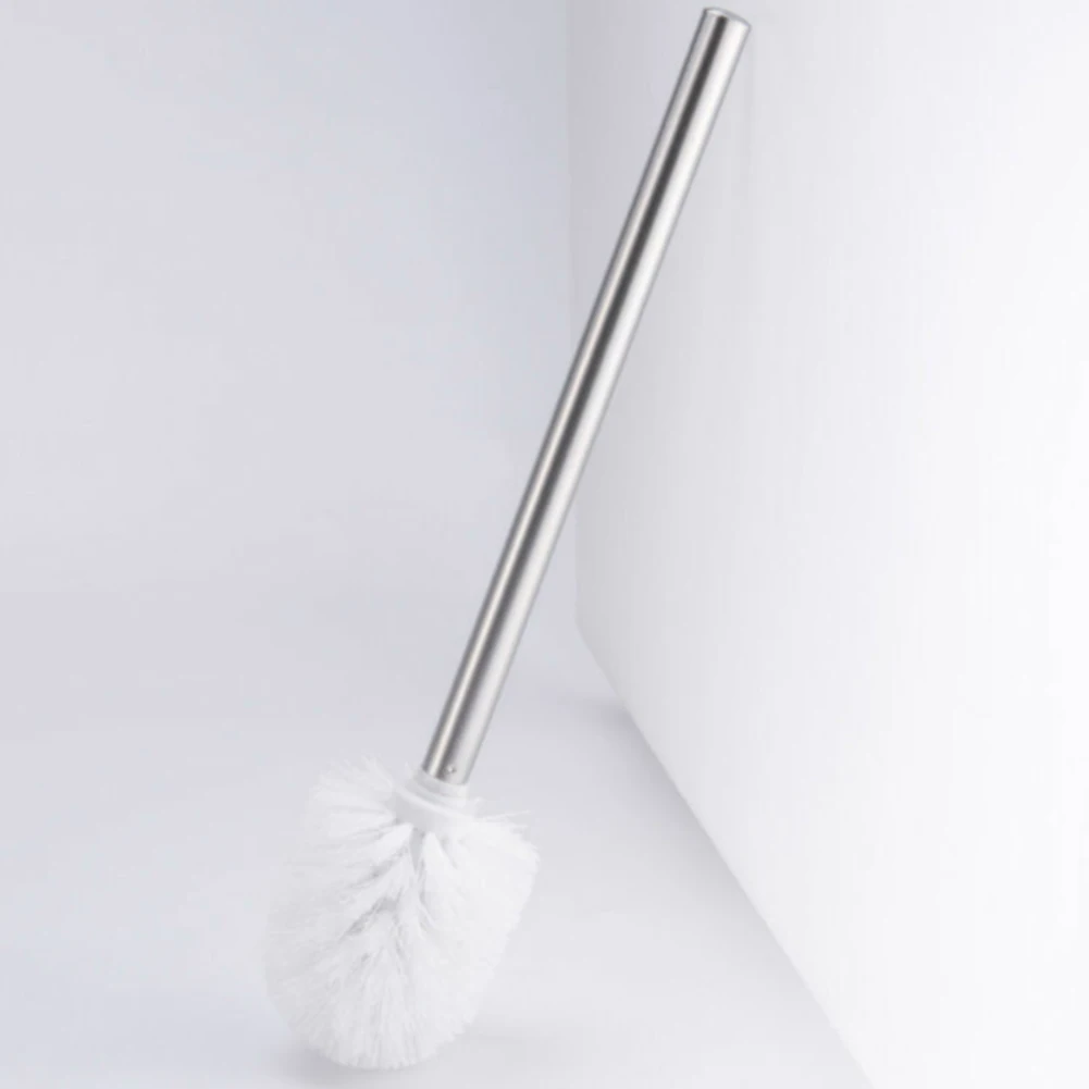 Для Туалетной чаши инструмент для чистки щетка для ванной туалета Съемная прямая база хранения из нержавеющей стали с держателем длинная ручка для дома