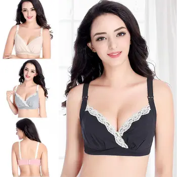 

Comfort Cotton Women Best Breastfeeding Wire Free Bra Maternity Nursing Bras Vest Pregnant Feeding Bras Hots
