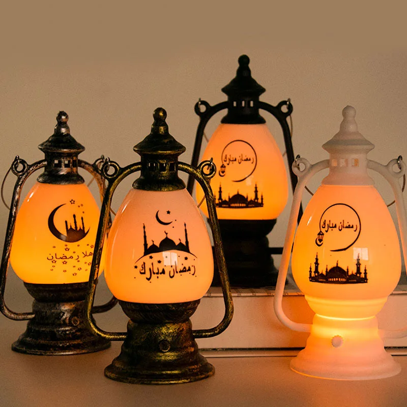 EID MUBARAK светодиодные ветровые светильники 2022 фотолампы для дома пони лампа