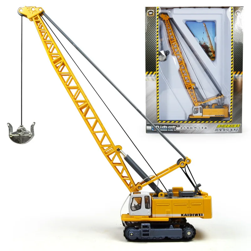 

Entity Supply of Goods Cadeve 1: 87 Fully Alloy Engineering Vehicle Luffing Cable Excavator Toy Car Model