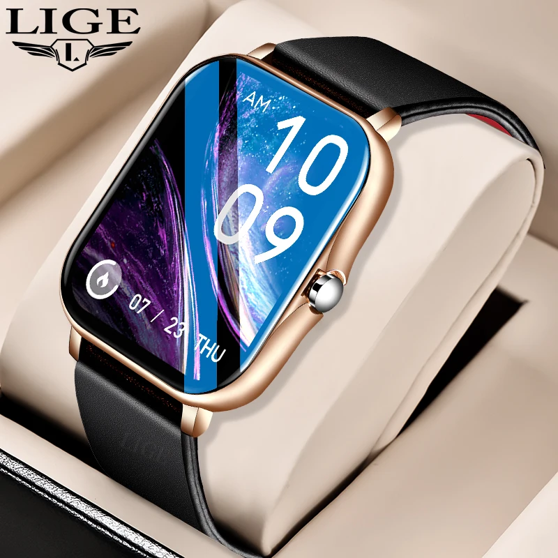 Смарт-часы LIGE P8 Plus 2021 дюйма IP67 водостойкие | Электроника
