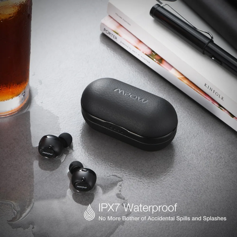 MPOW T5/M5 TWS Bluetooth наушники беспроводные наушники Bluetooth 5,0 гарнитура Поддержка Aptx 36h время воспроизведения для iPhone Xiaomi huawei