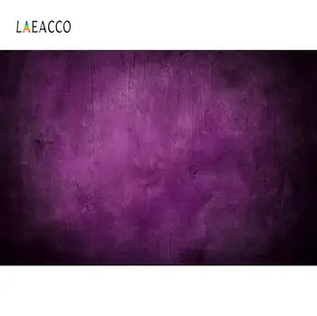 

Laeacco Purple Gradient Solid Color Grunge Portrait Photography Backgrounds Customized Photographic Backdrops For Photo Studio