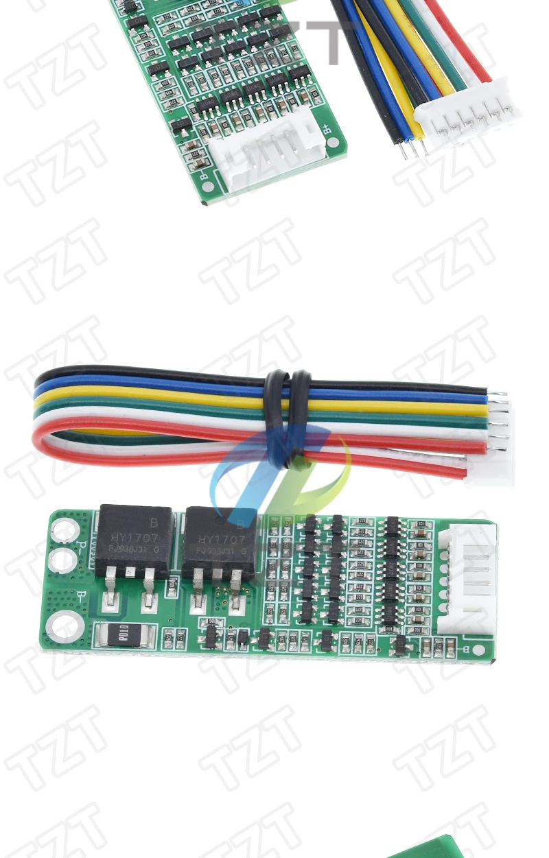 TZT 1/3 Stück 5S 15A Li-Ionen-Lithium-Akku BMS 18650 Ladeschutzplatine 18V 21V Zellschutzschaltung – Detail 5