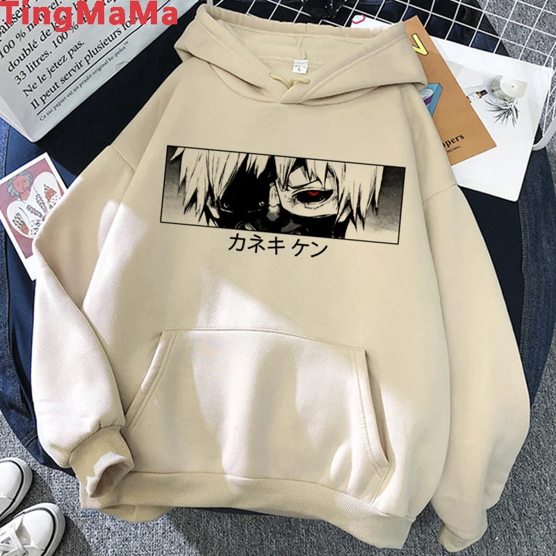 

Tokyo Ghoul Kaneki Ken hoodies men harajuku Ulzzang y2k aesthetic anime male hoody hoddies Ulzzang