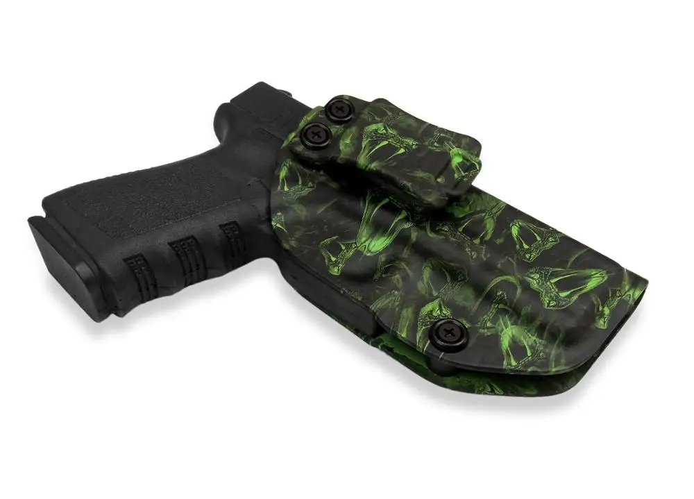 B.B.F Make Snake Totem IWB KYDEX кобуры пистолет для: glock 19 17 22 23 26 27 28 31 43 P320 VP9 Внутри Скрытого Ношения Пистолета случае