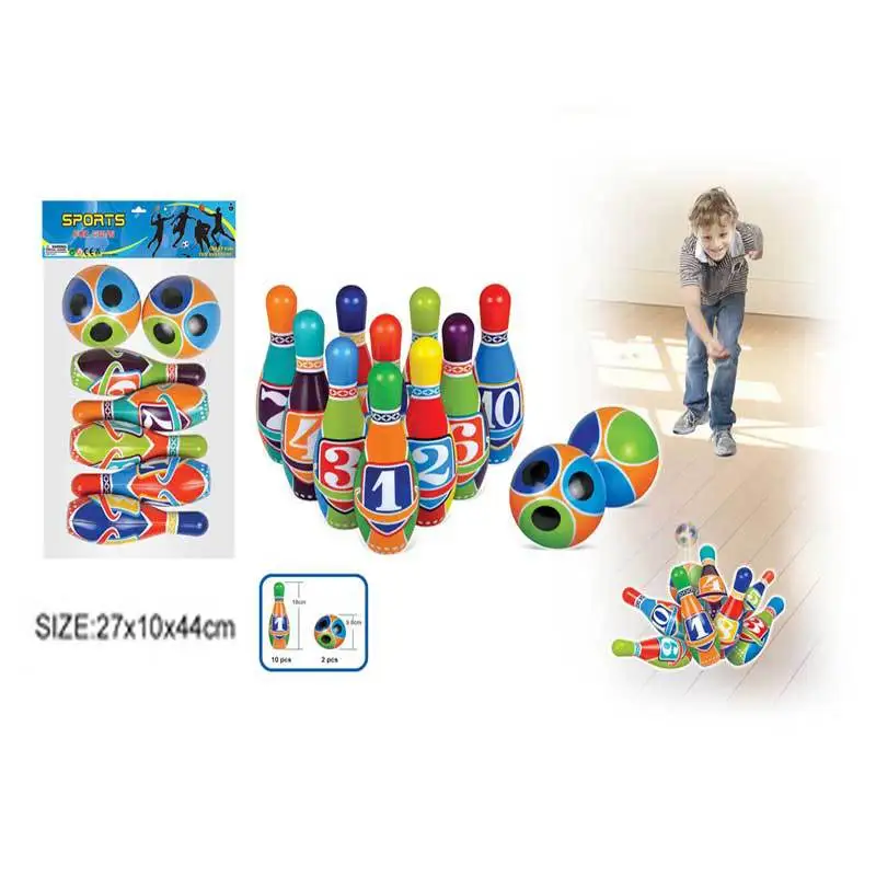 

Children'S Educational Outdoor Indoor Parent And Child Bowling Sports Toy Baby Casual Pu Bowling Toys