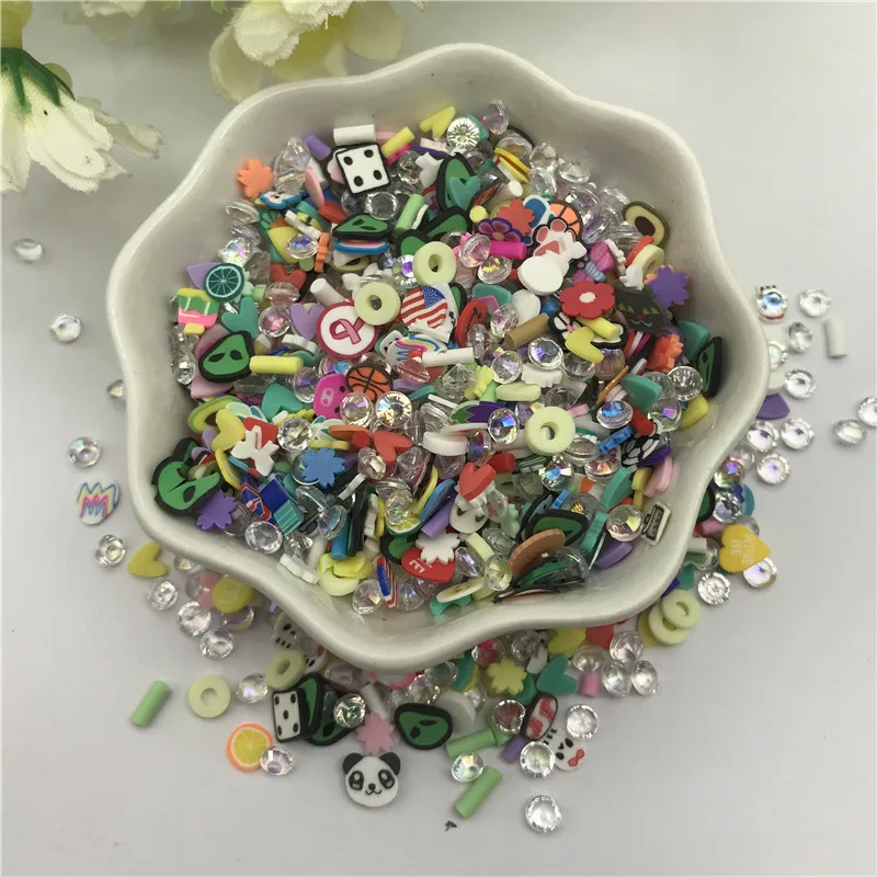 20g Cloud hybrid Snow for Resin DIY Supplies Nails Art Polymer Clear Clay accessories DIY Sequins scrapbook shakes Craft
