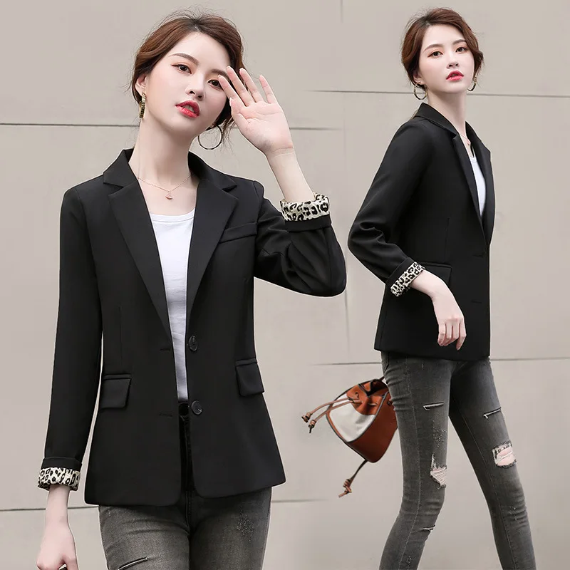 

2019 Autumn New Style Way907 Korean-style Women's Fashion Western Style Suit Jacket Entity