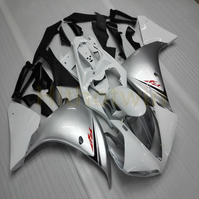 Пользовательский капот мотоцикла для YZF-R1 2009-2011 ABS Пластиковый обтекатель литьевой формы черный - Цвет: B